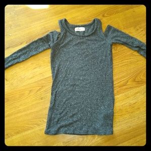 Hollister Open shoulder shirt